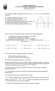 FUNCION CUADRATICA N°4 LA FUNCION CUADRATICA