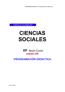 CIENCIAS SOCIALES  EP