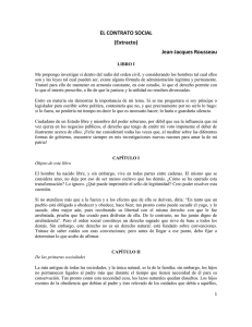 Rousseau, Jean-Jacques: El contrato social (Extracto).