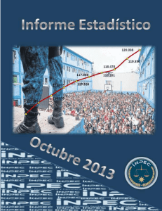 informe estadístico octubre de 2013