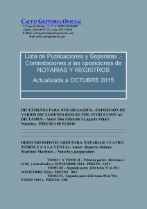 publicaciones de interes para oposiciones ( octubre 2015)