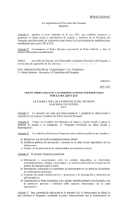 Resolución Nº 667 - Legislatura de Neuquén