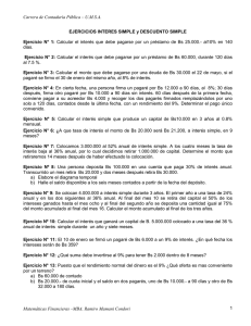 En cierta fecha, una persona firma un pagaré por Bs 12.000