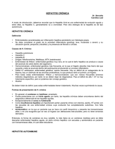 5. Hepatitis Crónica. Caro Leal 2008