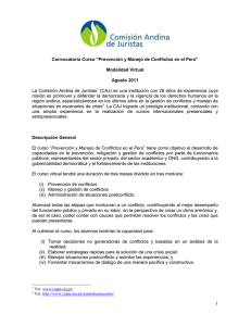 Estructura del curso - Comisión Andina de Juristas