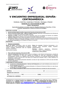 Convocatoria Guatemala-1 - Cámara de Comercio, Industria y