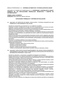 sistemas automáticos y de regulación del buque