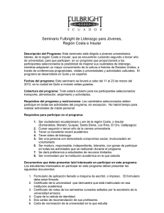 Study of the U - Comisión Fulbright