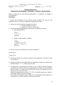 Trabajo práctico Nº 3 ( Resolución de problemas