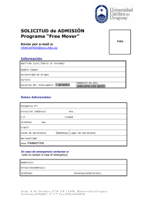 Free Mover - Universidad Católica del Uruguay