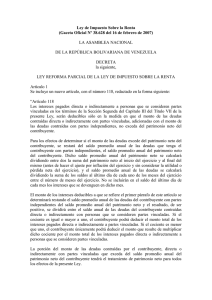 16-02-07 - Asociación Venezolana de Derecho Tributario