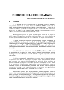 COMBATE DEL CERRO DARWIN