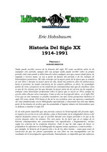 Hobsbawm, Eric - Historia Del Siglo XX (1914 1991)