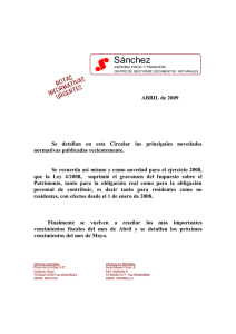 MAYO DE 2009 - ASESORIA FISCAL Y FINANCIERA SANCHEZ