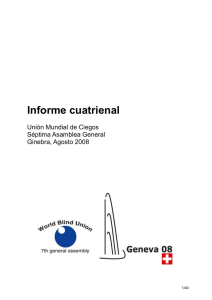Informe cuantrienal UMC 2005-2008
