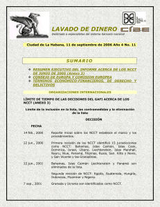 LAVADO DE DINERO 11 (2006)
