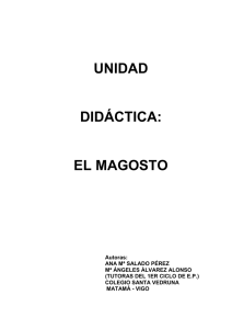 UNIDAD DIDACTICA: EL MAGOSTO 1 er CICLO E