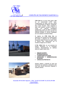 Brochure CTM CHILE S.A
