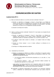 COMUNICACIÓN DE DATOS  D C