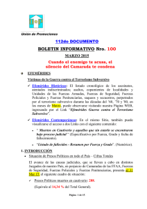UP - 112do Documento - Boletín Informativo Nro 100