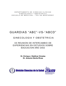 Guardias ABCD vs ABC en la rotación de Ginecología y Obstetricia I