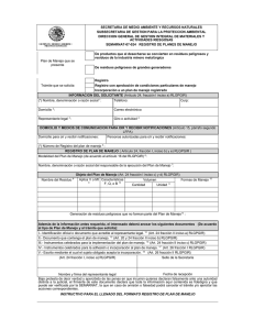 Formato SEMARNAT-07-024 Registro de planes de manejo