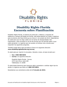 Temas de Discapacidades - Disability Rights Florida