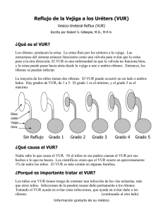 Vesico-Ureteral Reflux (VUR)