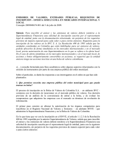 2009048674 - Superintendencia Financiera de Colombia