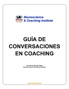 GUÍA DE CONVERSACIONES EN COACHING por Sandra Giraldo