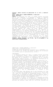 Tribunal:  cámara  nacional  de  apelaciones ... federal Autos: “BENITO ANA C/ GALENO ARGENTINA s/ sumarísimo”