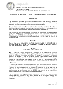 disposición general - Escuela Superior Politécnica de Chimborazo