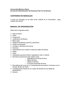 Guía para elaborar Manuales