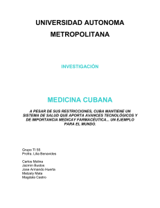 Medicina cubana