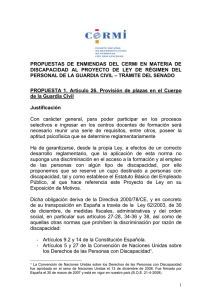 Doc Enmiendas SENADO Proyecto Ley regimen personal Guardia