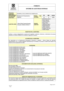 PROCESO AUDITADO