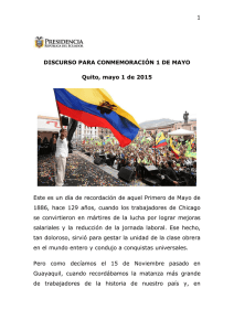 (Quito). - Presidencia de la República del Ecuador