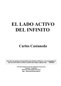 Castaneda, Carlos - El lado activo del infinito
