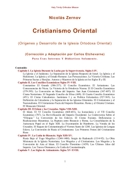 Cristianismo Oriental