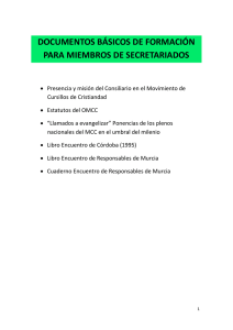 documentos básicos de formación para miembros de secretariados