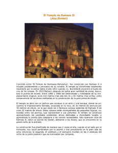 El Templo de Ramses II - Planos de Casas