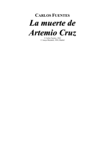 Fuentes Carlos – La Muerte De Artemio Cruz