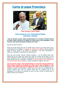 Carta al Papa Francisco