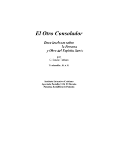El Otro Consolador - Resources For Missions