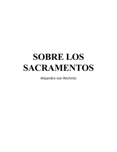 _SOBRE LOS SACRAMENTOS - A Time to Scatter Stones