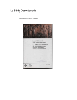 La Biblia Desenterrada