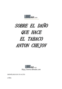 Chejov, Antón - Libros Para Descargar | Biblioteca Virtual