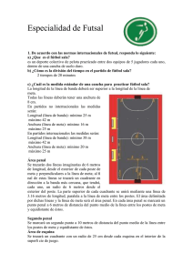 Especialidad de Futsal - CLUB DE CONQUIGUIAS AMIGOS DE