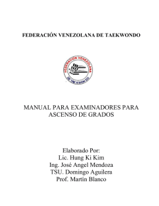 FEDERACIÓN VENEZOLANA DE TAEKWONDO