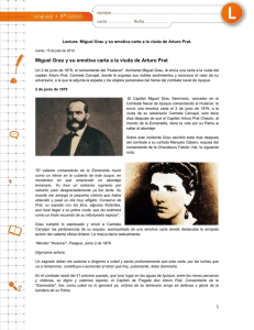 Lectura: Miguel Grau y su emotiva carta a la viuda de Arturo Prat